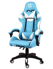 Extreme GT Jasnoniebieski Ergonomiczny Fotel Gamingowy Ekoskóra