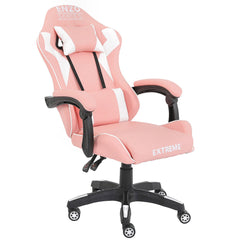 Ergonomiczny Fotel Gamingowy Enzo Różowy z Regulacją