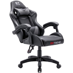 Fotel Gamingowy Extreme GT Szary – Ergonomiczny, W pełni Regulowany