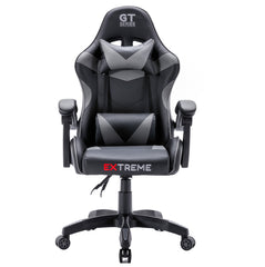 Fotel Gamingowy Extreme GT Szary – Ergonomiczny, W pełni Regulowany