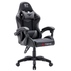Fotel Gamingowy Extreme GT Szary – Ergonomiczny, W pełni Regulowany