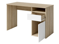 Biurko GENESIS 120 cm - Dąb Sonoma / Biały