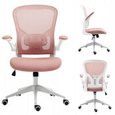 Fotel obrotowy Furnitex FB21 FX różyczkowy ergonomiczny do nauki