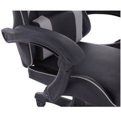Fotel Gamingowy Extreme Enzo Gray Ergonomiczny z Płynną Regulacją
