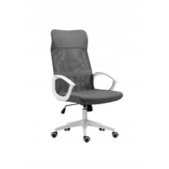 Fotel Obrotowy FB13 FX Szary: Ergonomiczny z Regulacją i Mechanizmem Tilt