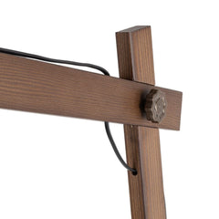 Lampa podłogowa TK Lighting Oslo Brown 6319 – minimalistyczny design