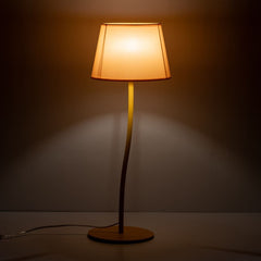 Lampa stołowa TK Lighting Nicola Yellow, stylowy akcent kolorystyczny