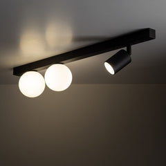 Minimalistyczna lampa sufitowa VOX 10001 z regulowanym reflektorem