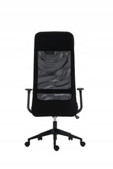 Ergonomiczne krzesło biurowe Furnitex czarne z mechanizmem Tilt