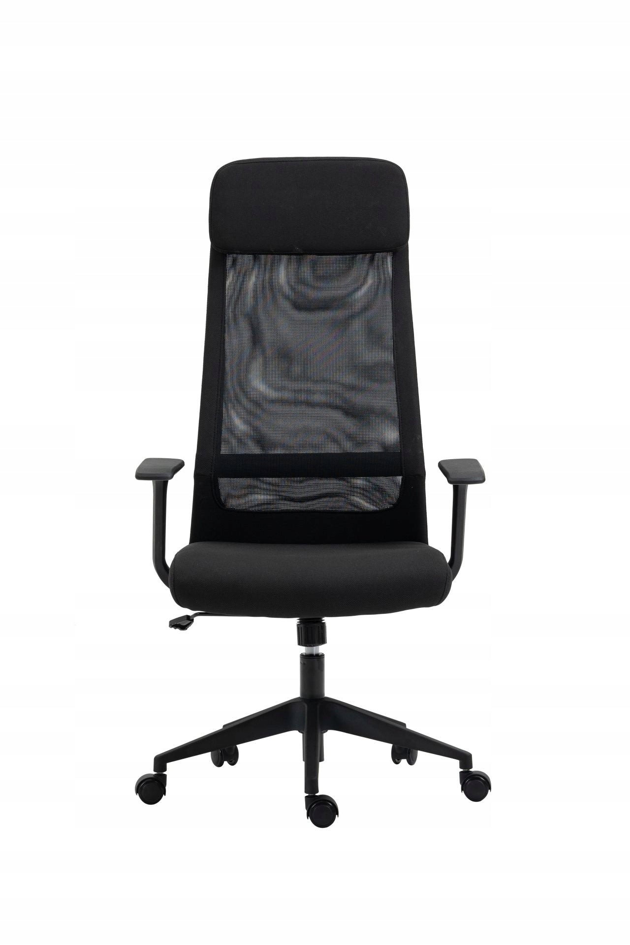 Ergonomiczne krzesło biurowe Furnitex czarne z mechanizmem Tilt