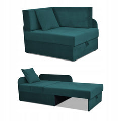 Narożnik Denis młodzieżowy rozkładany z pojemnikiem uniwersalny