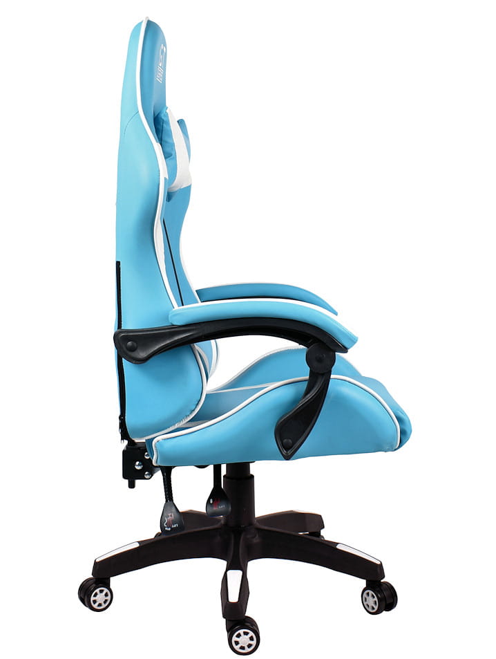 Extreme GT Jasnoniebieski Ergonomiczny Fotel Gamingowy Ekoskóra