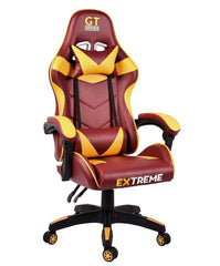 Fotel Gamingowy EXTREME GT Burgund Ekoskóra