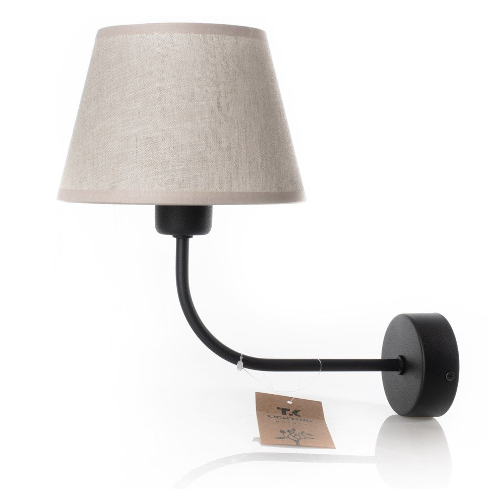 Kinkiet Chicago Linen 4186 z lnianym akcentem TK Lighting