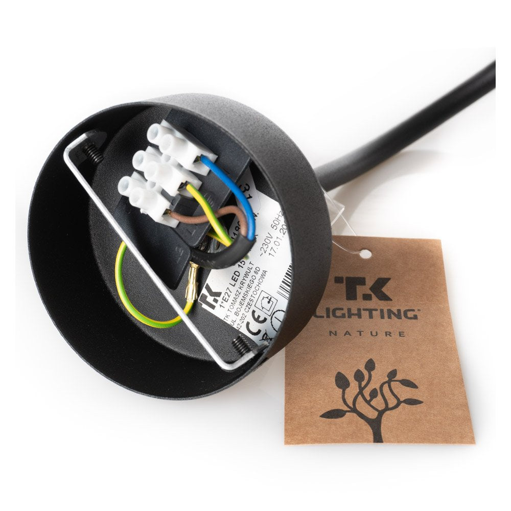Kinkiet Chicago Linen 4186 z lnianym akcentem TK Lighting