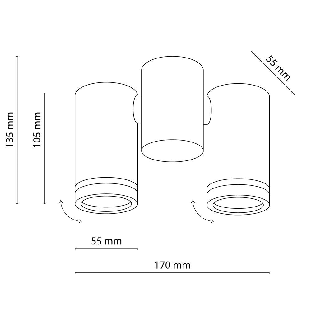 Lampa reflektor kierunkowy Jet White 4352 TK Lighting