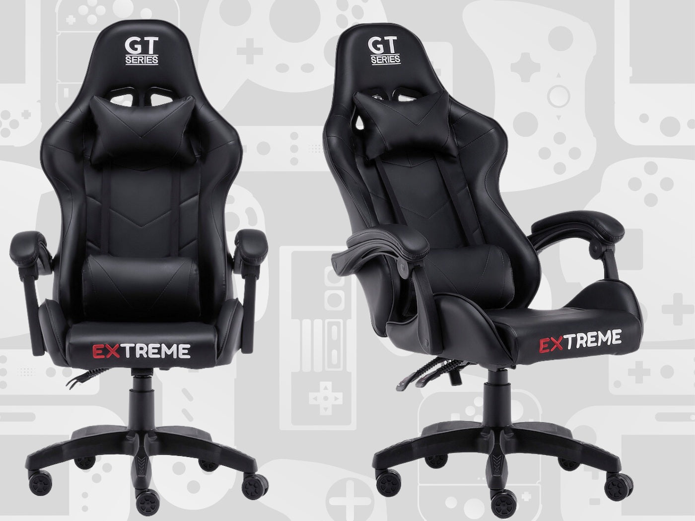 Fotel Gamingowy Extreme GT Czarny Ergonomiczny