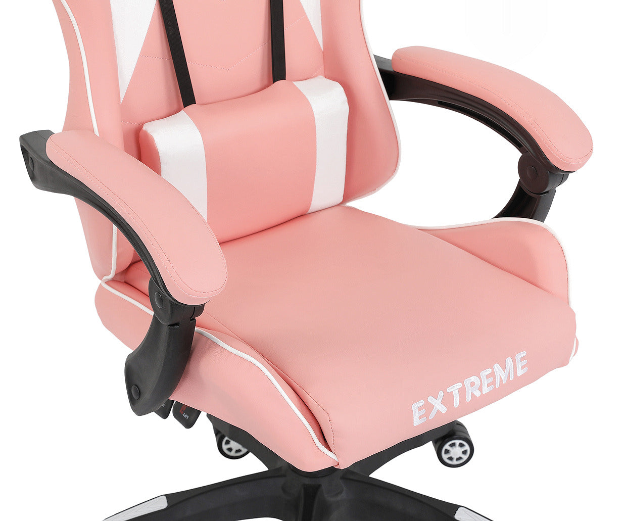 Ergonomiczny Fotel Gamingowy Enzo Różowy z Regulacją