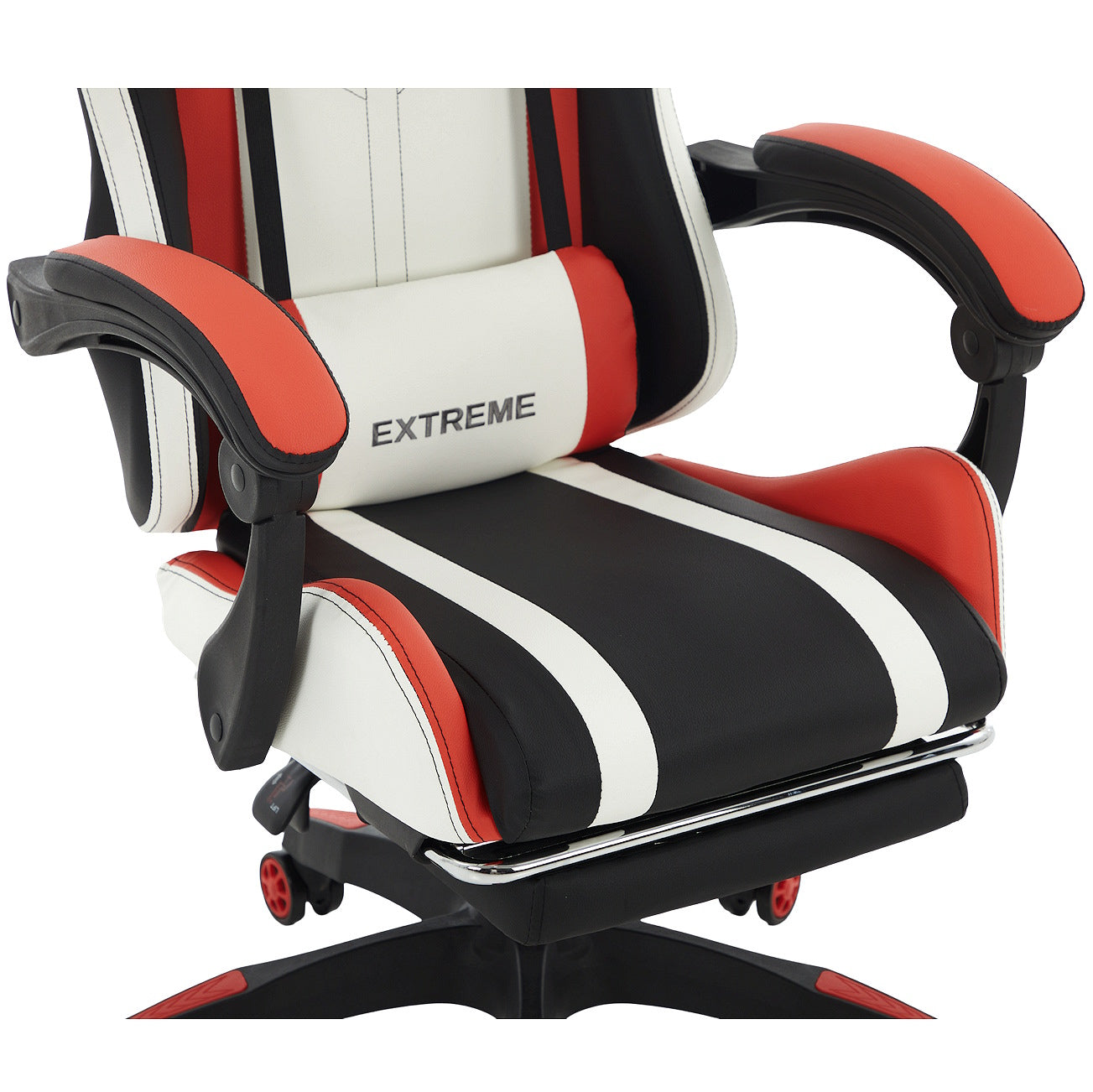 Ergonomiczny Fotel Gamingowy EXTREME R1 Red z podnóżkiem