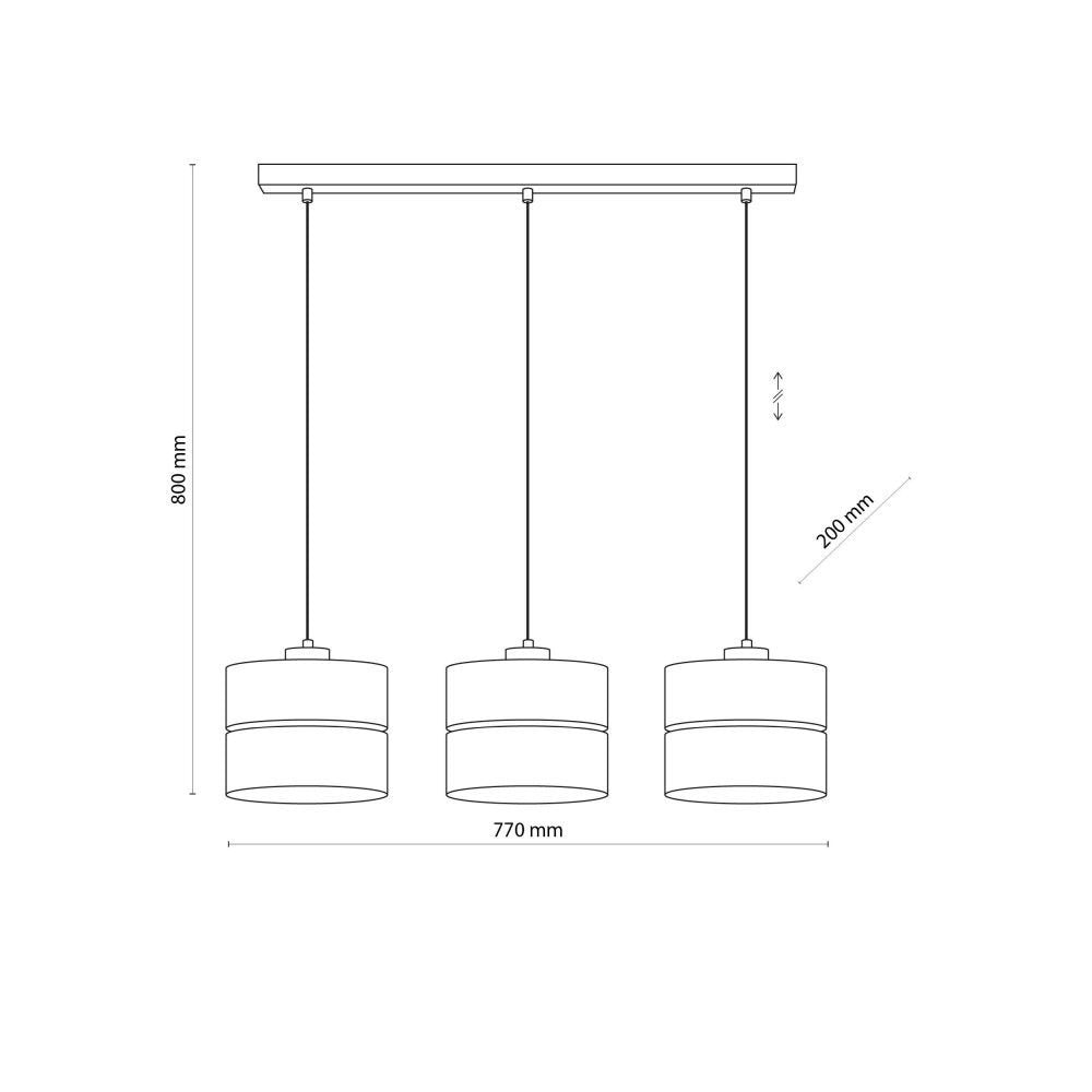 Lampa wisząca TK Lighting ECO 5771 – minimalistyczna i energooszczędna
