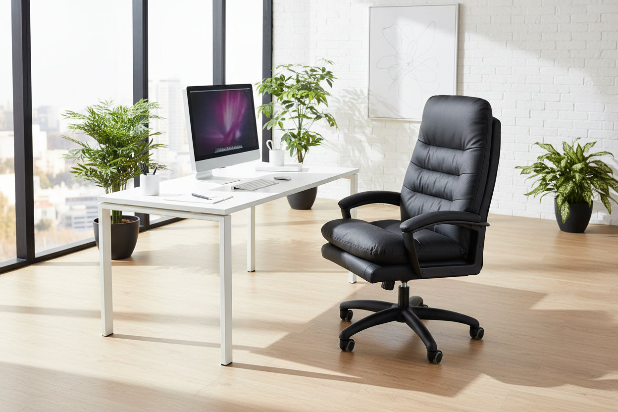 Fotel biurowy Montana Black – komfort pracy z klasą