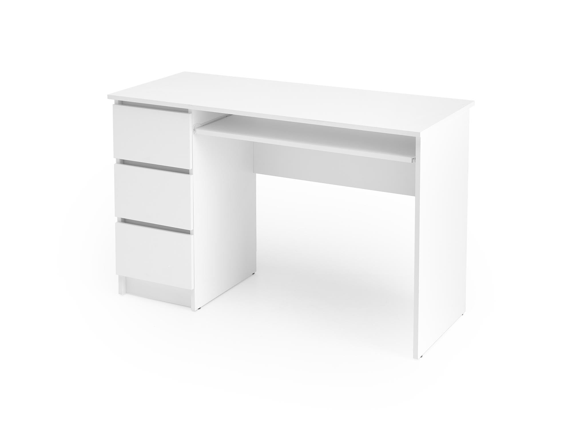 Biurko KOMETA 120 cm - Kolor Biały