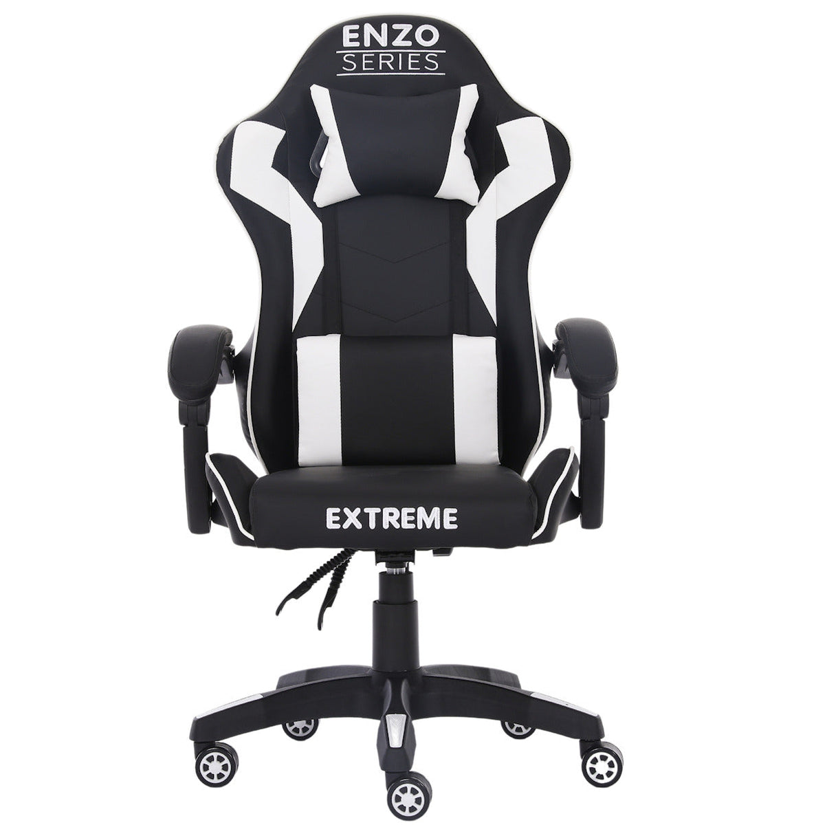 Fotel Gamingowy Extreme Enzo White - Ergonomia i Pełna Regulacja