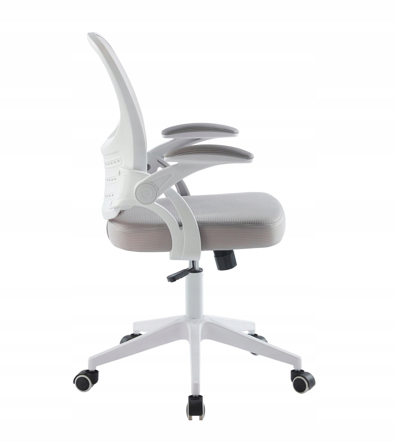 Fotel obrotowy FB30 FX szary, ergonomiczny do nauki i pracy