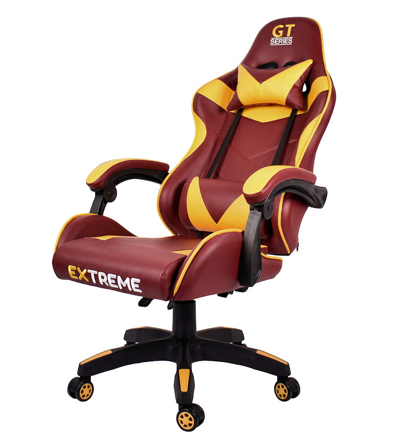 Fotel Gamingowy EXTREME GT Burgund Ekoskóra