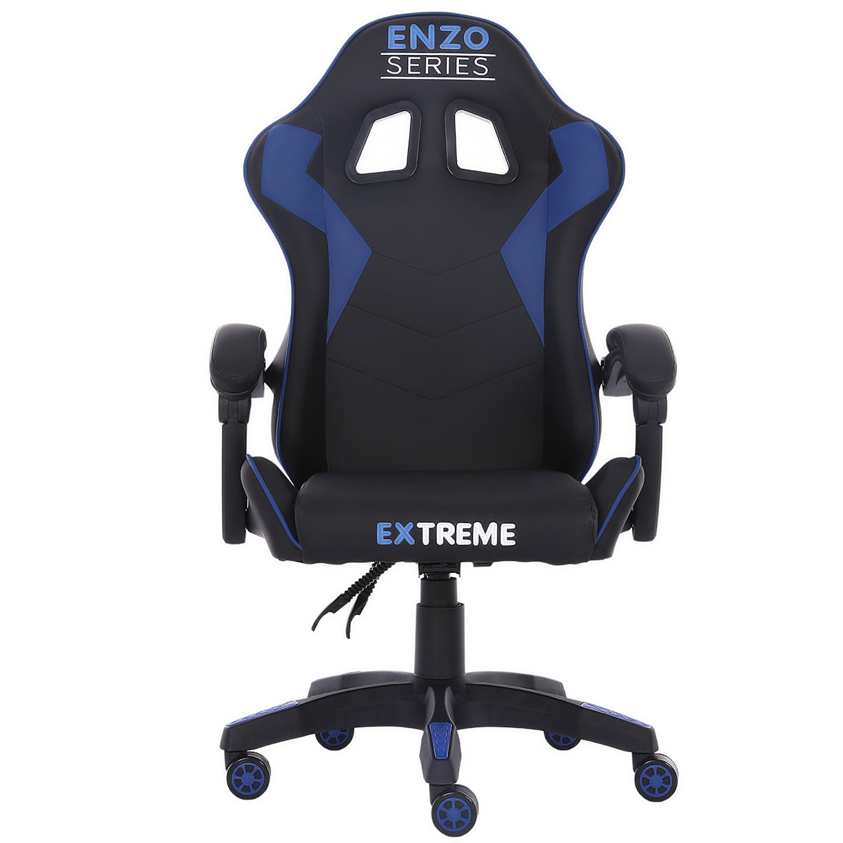 Fotel Gamingowy Extreme Enzo Blue – Ergonomiczny, regulowany z ekoskóry