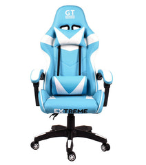 Extreme GT Jasnoniebieski Ergonomiczny Fotel Gamingowy Ekoskóra