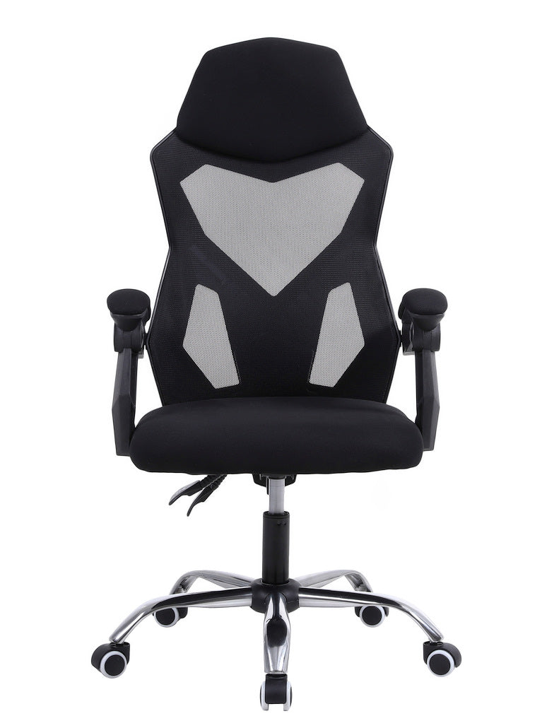 Fotel gamingowy INFINI YODA BLACK – ergonomiczny, z siatką