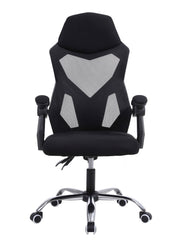Fotel gamingowy INFINI YODA BLACK – ergonomiczny, z siatką