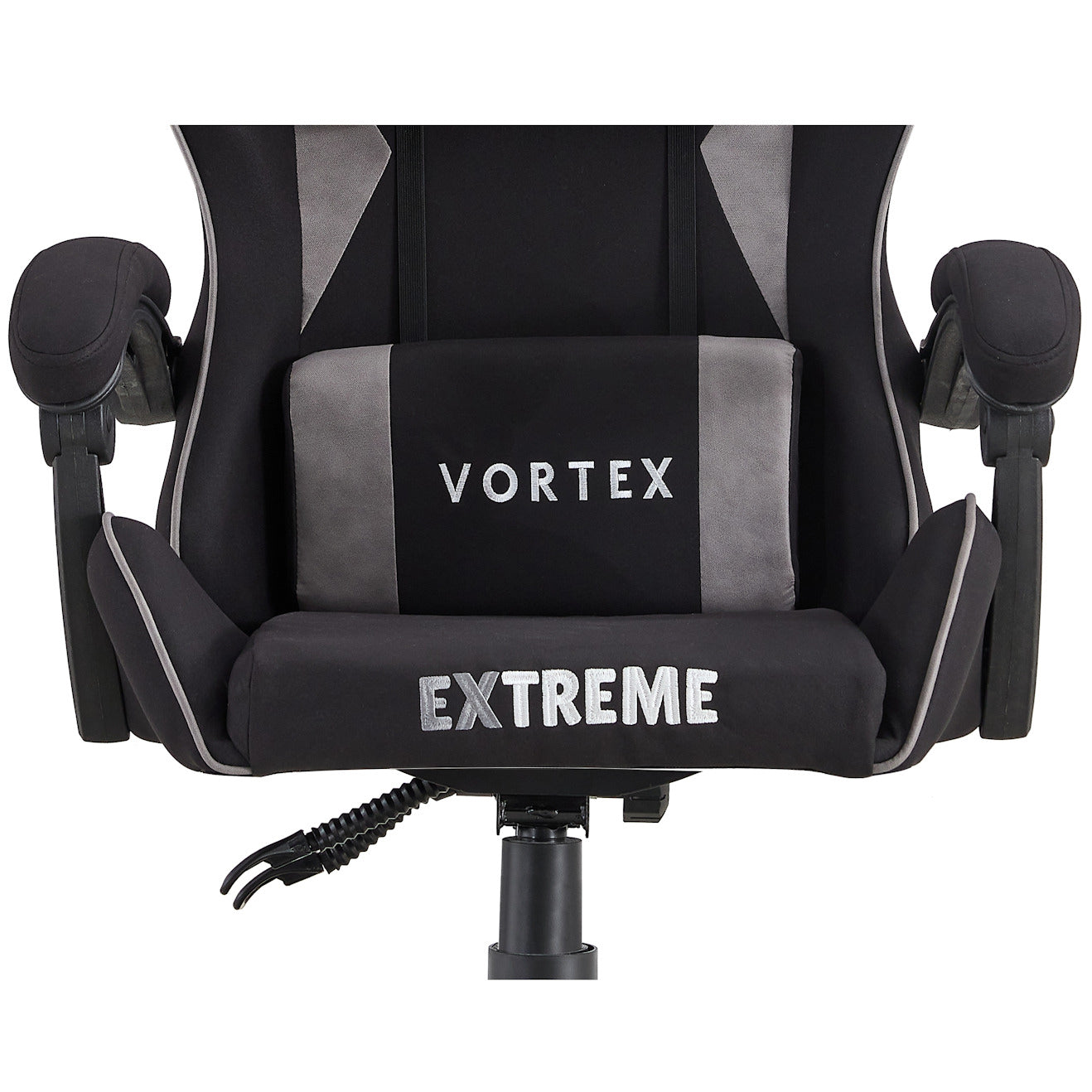 Fotel Gamingowy EXTREME Vortex Gray - Tkanina, Komfort i Ergonomia
