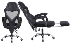 INFINI YODA BLACK Fotel Gamingowy Wentylowany z Podnóżkiem