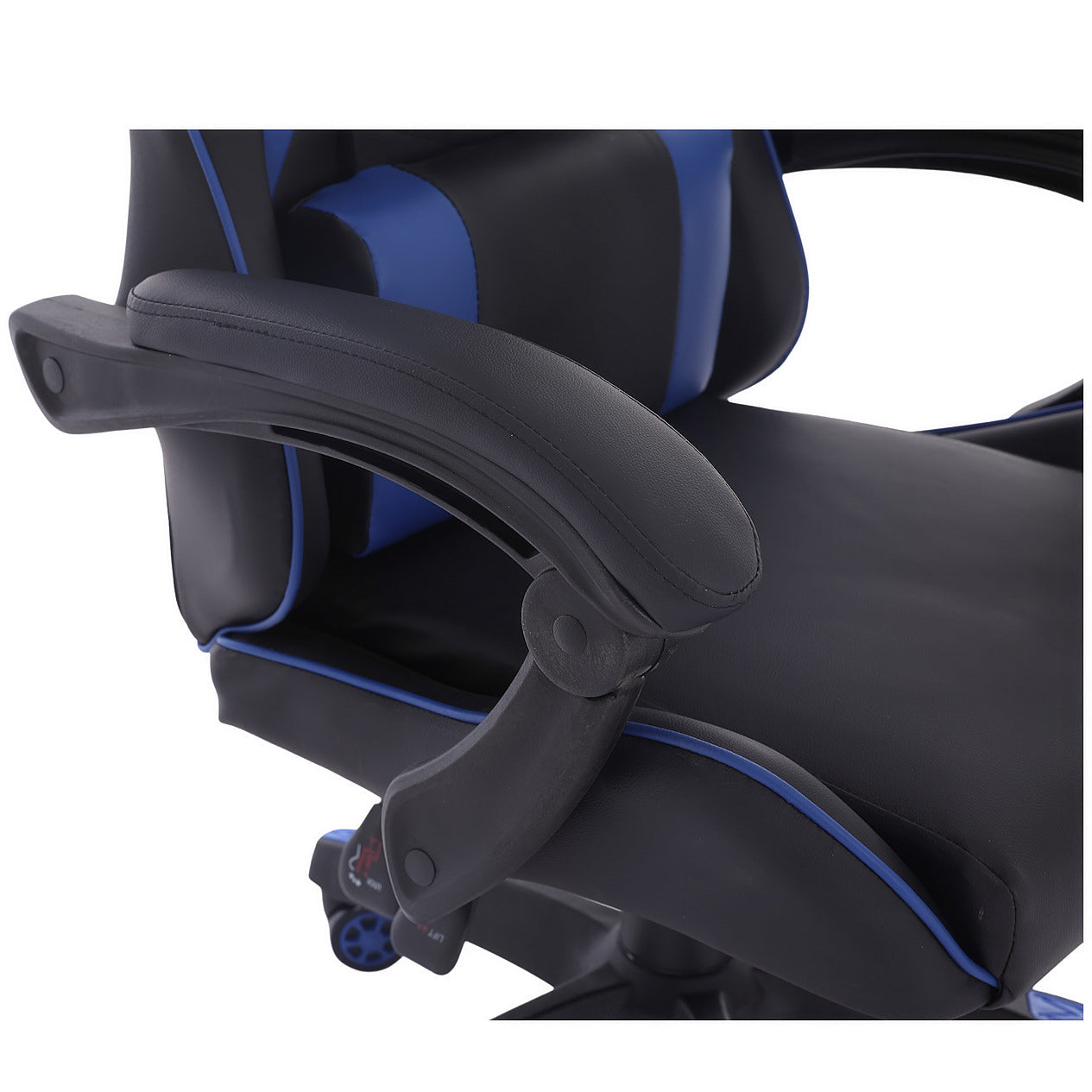 Fotel Gamingowy Extreme Enzo Blue – Ergonomiczny, regulowany z ekoskóry