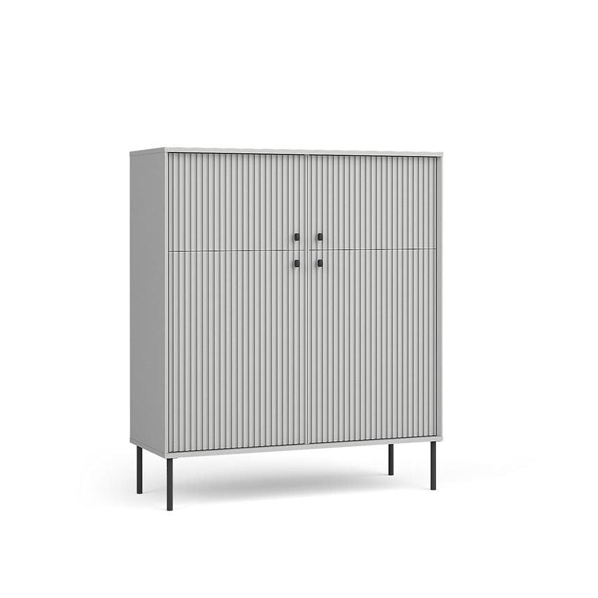 Kredens czterodrzwiowy NEXUS 105 cm - kolor szary