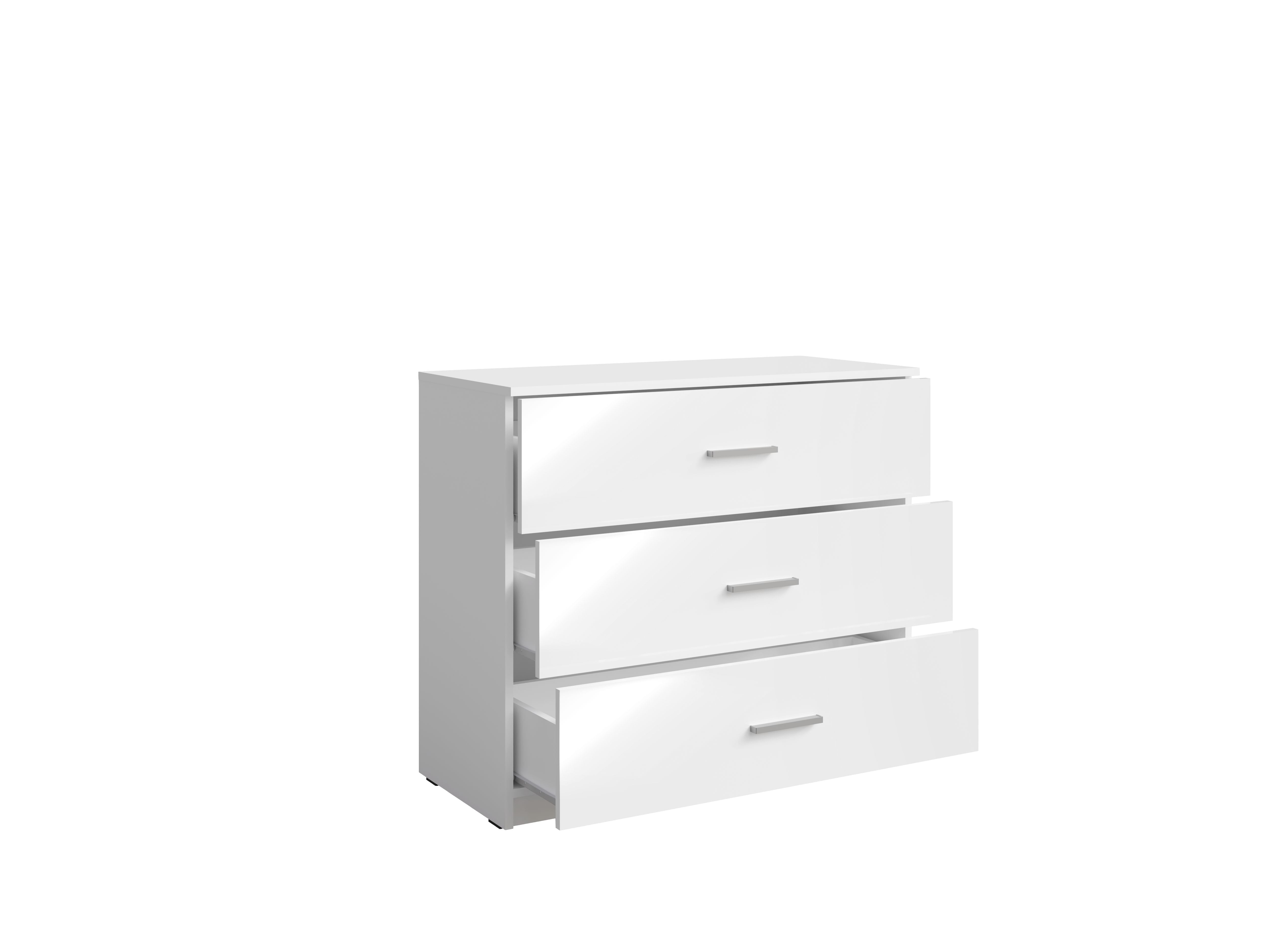 Komoda ADIL 93 cm - Biały Alpejski
