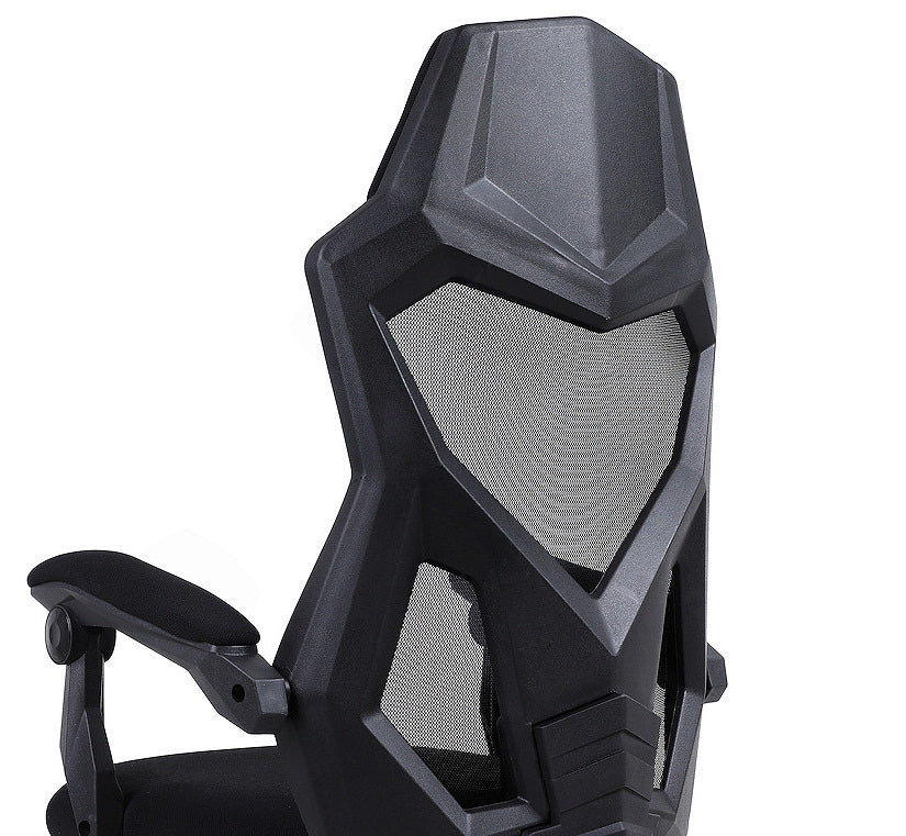 Fotel gamingowy INFINI YODA BLACK – ergonomiczny, z siatką