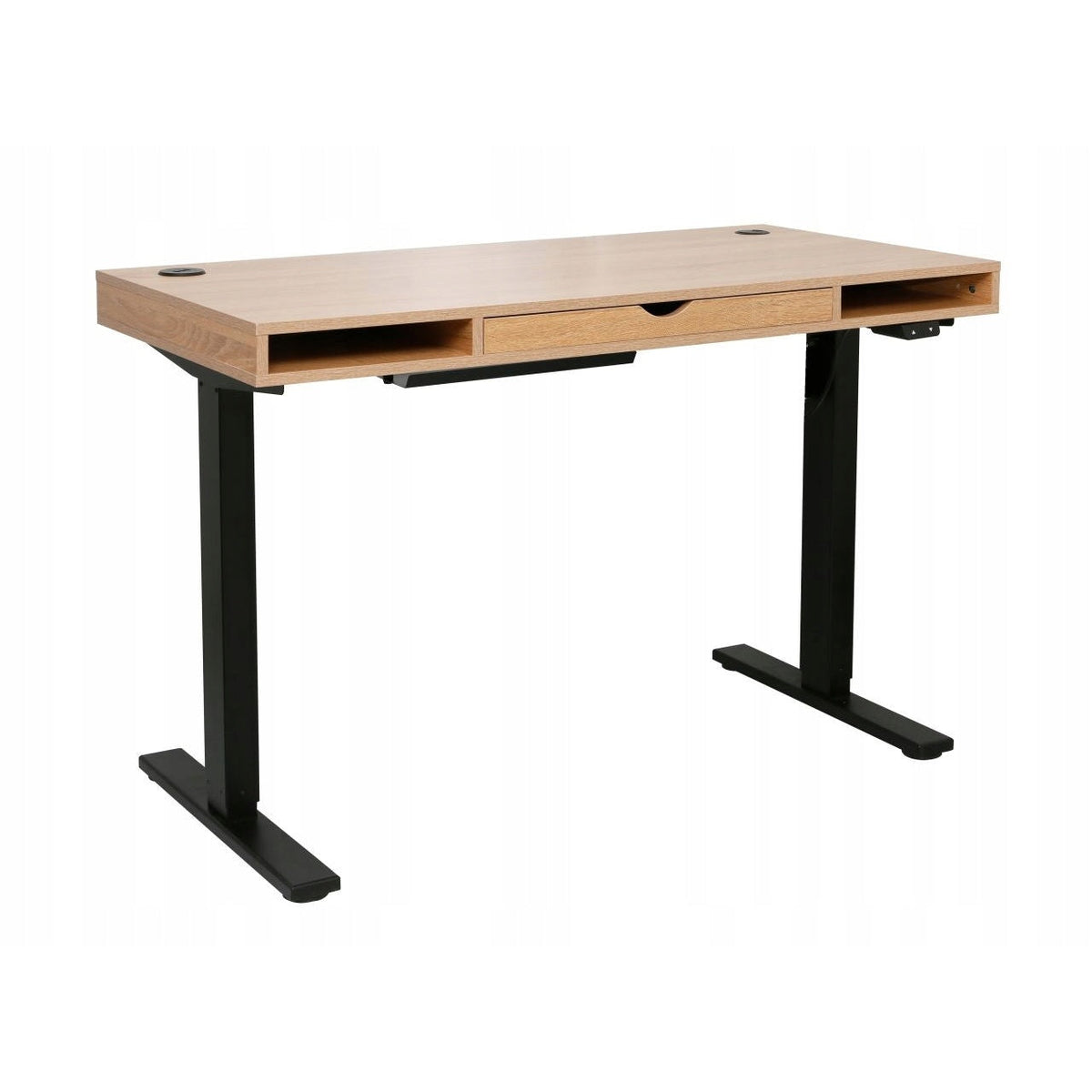 Biurko Elektryczne Furnitex B13-FX Dąb Naturalny, Ergonomia 76-122 cm