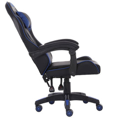 Fotel Gamingowy Extreme Enzo Blue – Ergonomiczny, regulowany z ekoskóry