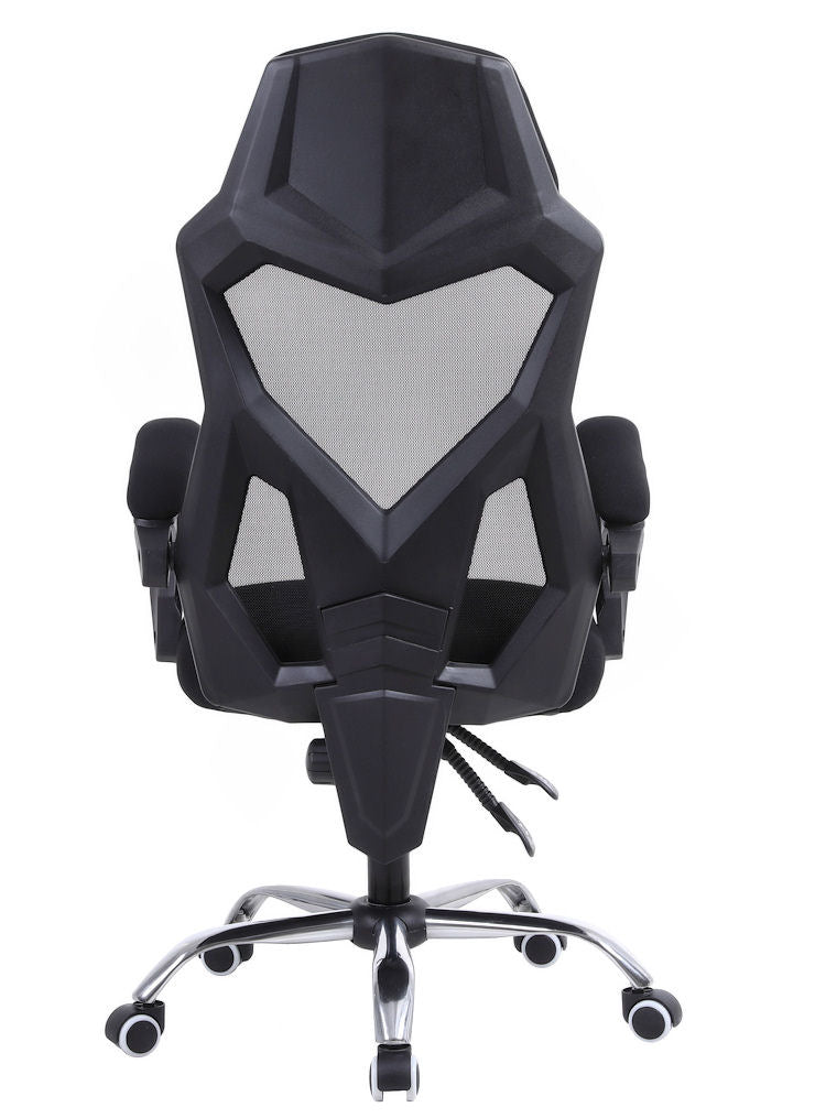 Fotel gamingowy INFINI YODA BLACK – ergonomiczny, z siatką