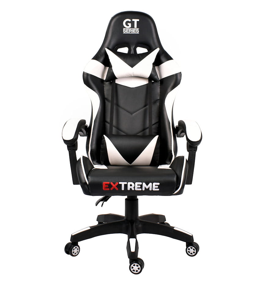 Fotel Gamingowy Extreme GT White | Ekoskóra