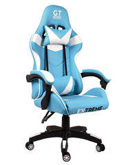 Extreme GT Jasnoniebieski Ergonomiczny Fotel Gamingowy Ekoskóra