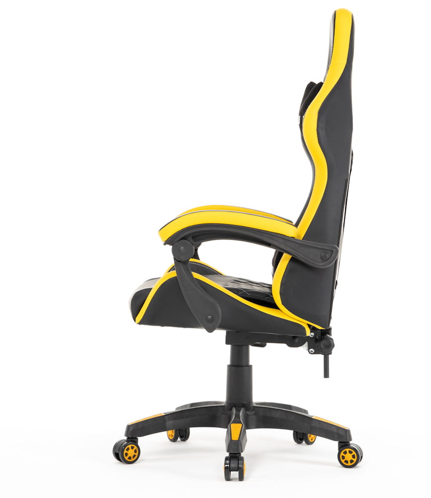 Ergonomiczny Fotel Gamingowy Infini Five Czarno-Żółty Rozkładany