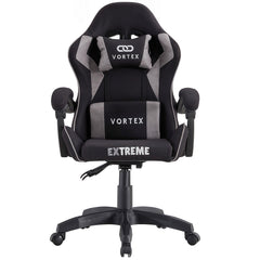 Fotel Gamingowy EXTREME Vortex Gray - Tkanina, Komfort i Ergonomia