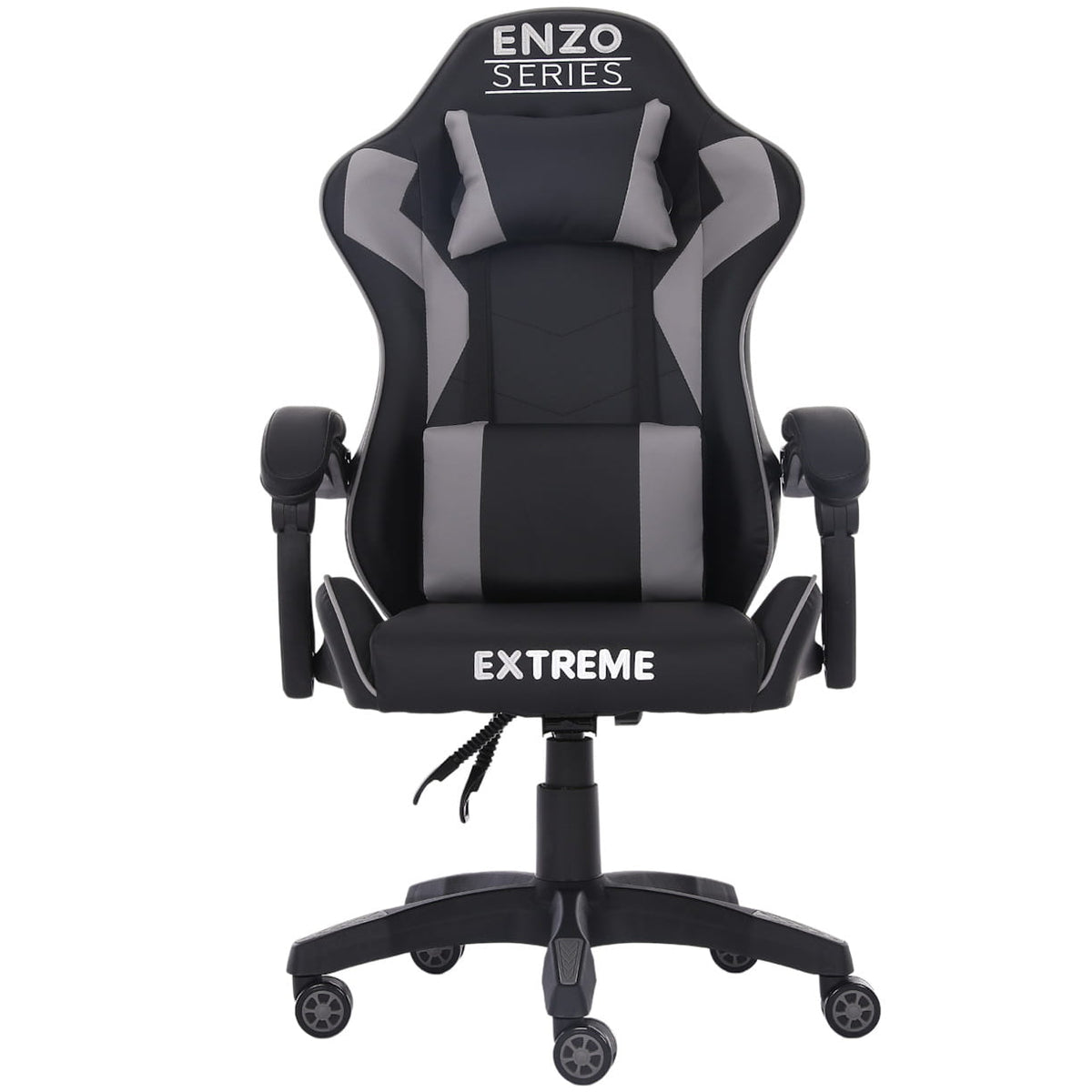 Fotel Gamingowy Extreme Enzo Gray Ergonomiczny z Płynną Regulacją