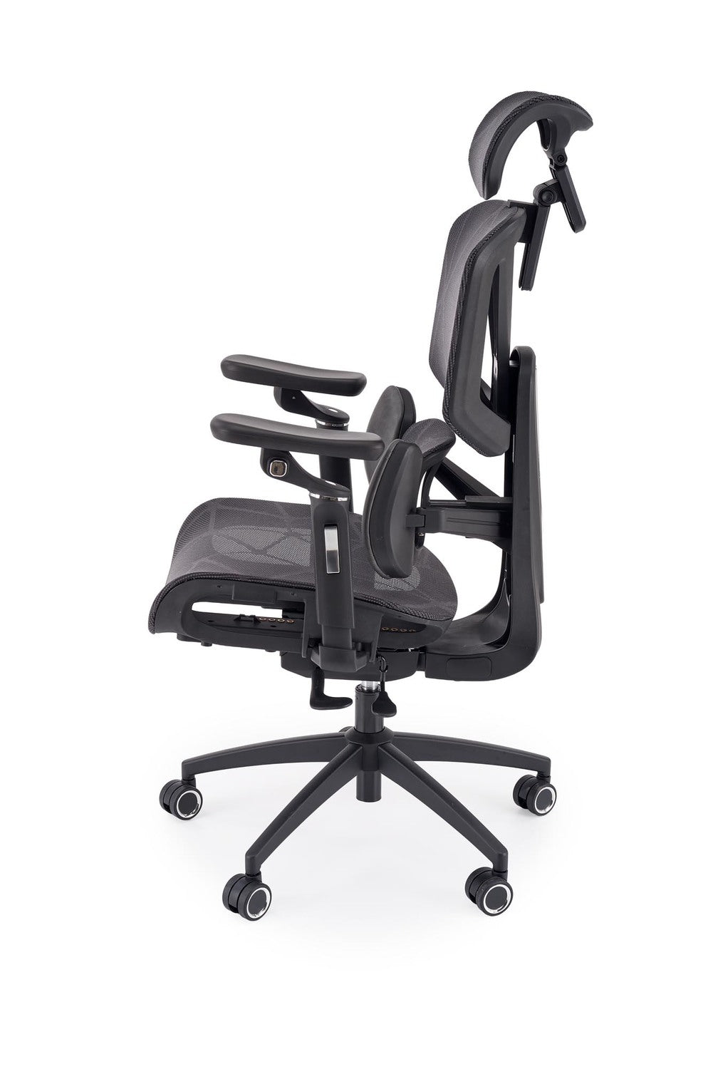 Fotel gabinetowy ALDERTON - Kolor Czarny