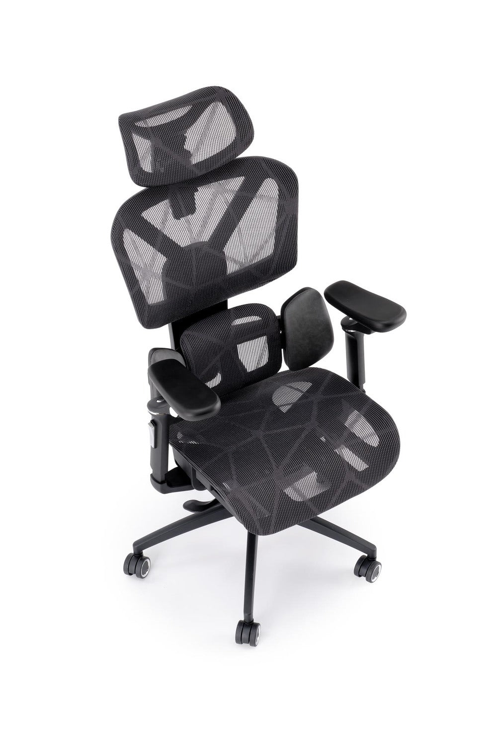 Fotel gabinetowy ALDERTON - Kolor Czarny