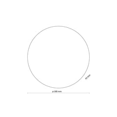 Lampa ścienna Luna Wood 300 TK Lighting – natura i nowoczesny design